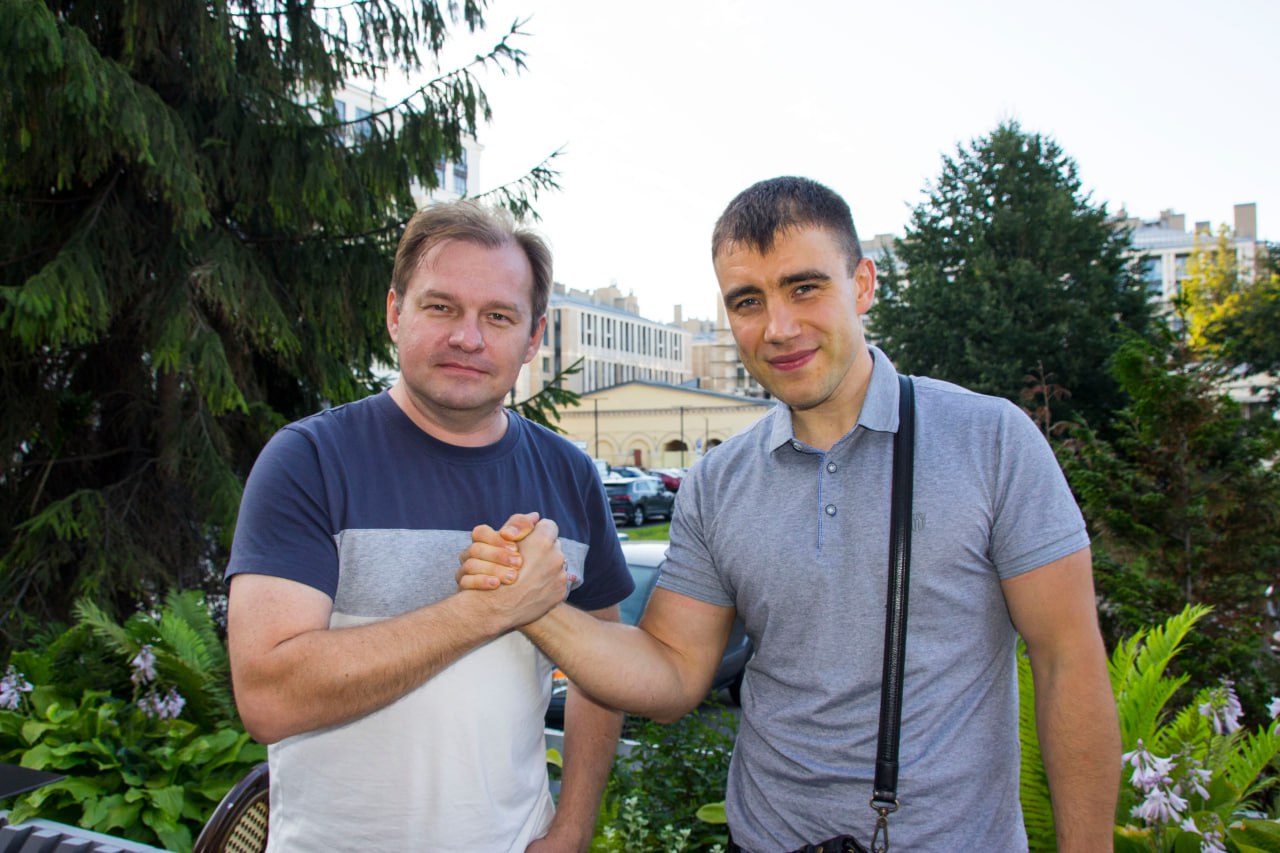 Александр Гуськов и Николай Танкушин